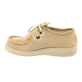 Befado women's shoes pu 871D007 beige 2
