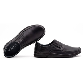 Olivier Men's slip-on shoes 7053 black 1 Olivier Men's slip-on shoes 7053 black 1