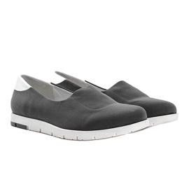 Warm women's gray sneakers grey 1