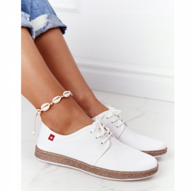 Women's Lace-up Espadrilles Big Star FF276043 White 1 Women's Lace-up Espadrilles Big Star FF276043 White 1