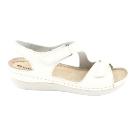 Inblu women's shoes sandals 158D113 white 1