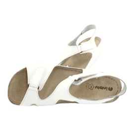 Inblu women's shoes sandals 158D113 white 4