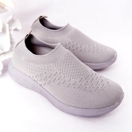 EVE Children's Sport Shoes Slip-On Gray School Trip grey 2
