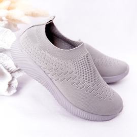EVE Children's Sport Shoes Slip-On Gray School Trip grey 3