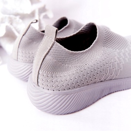 EVE Children's Sport Shoes Slip-On Gray School Trip grey 5