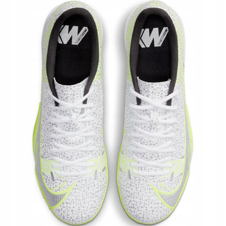 Nike Mercurial Vapor 14 Academy Tf CV0978 107 soccer shoes silver 1