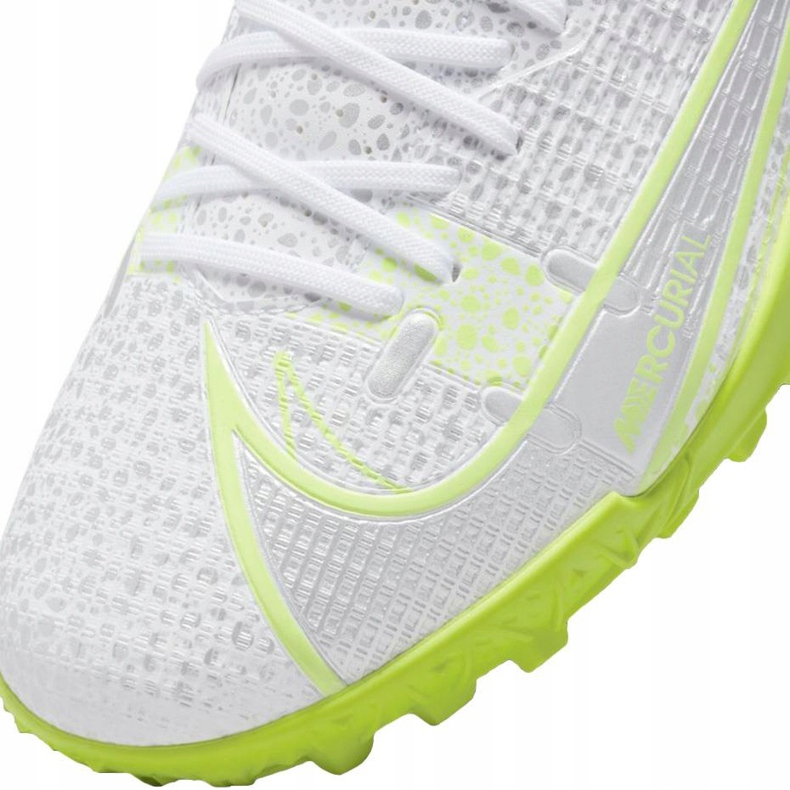 Nike Mercurial Vapor 14 Academy Tf CV0978 107 soccer shoes silver 4