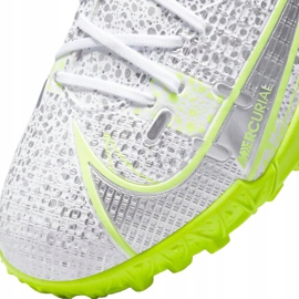 Nike Mercurial Vapor 14 Academy Tf CV0978 107 soccer shoes silver 5