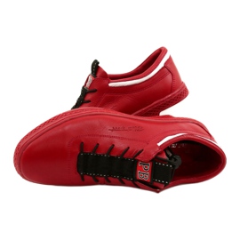 Polbut Men's leather casual shoes K23 red 5 Polbut Men's leather casual shoes K23 red 5
