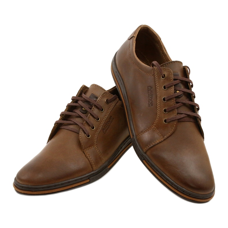 Polbut Men's shoes 320 brown 2 Polbut Men's shoes 320 brown 2