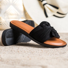 Vinceza suede sandals black 1