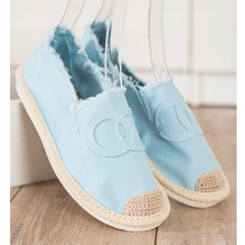 SHELOVET Textile Espadrilles blue 1 SHELOVET Textile Espadrilles blue 1
