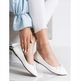 Diamantique Classic ballerinas white 2 Diamantique Classic ballerinas white 2