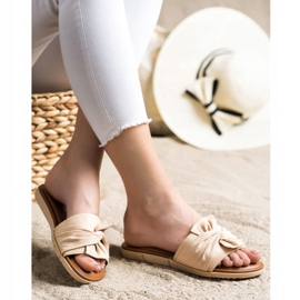 Vinceza suede sandals beige 2
