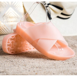 SHELOVET Fashionable Rubber Slippers pink 1
