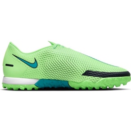 Nike Phantom Gt Academy Tf CK8470 303 football shoe green 1