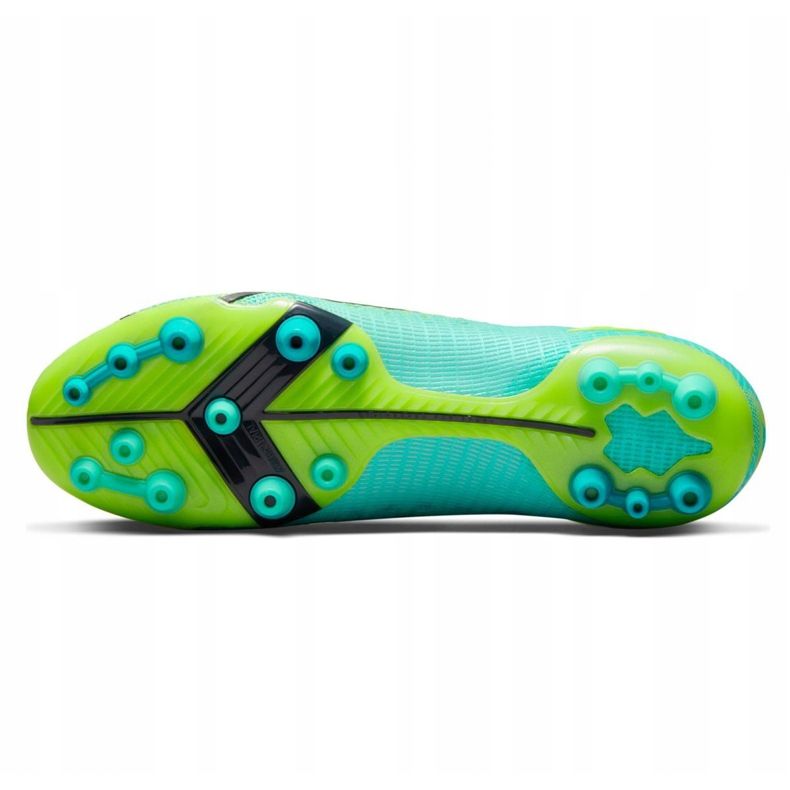 Nike Vapor 14 Elite Ag M CZ8717-403 football shoes multicolored blue 2