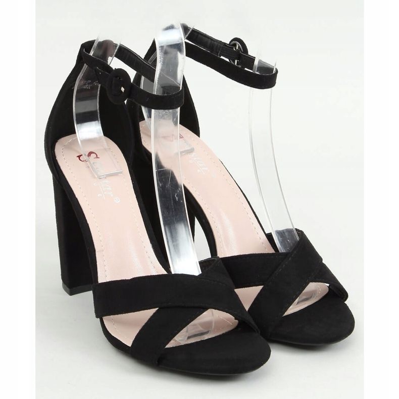 Black sandals on the post TU133P Black 1