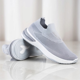 SHELOVET Slip-on Sneakers grey 1 SHELOVET Slip-on Sneakers grey 1