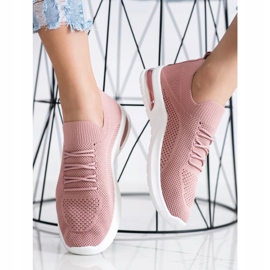 Diamantique Pink Sport Shoes 1 Diamantique Pink Sport Shoes 1