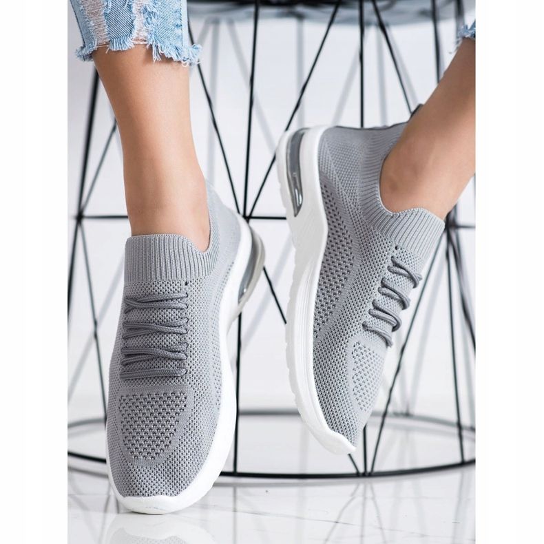 Diamantique Gray Sport Shoes grey 2