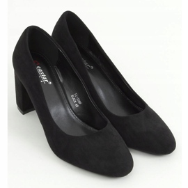 Pumps round toes black LL-239P Black 1