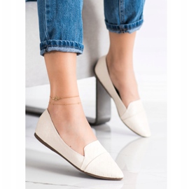 Seastar Fashionable Ballerinas With Eco Leather beige 2