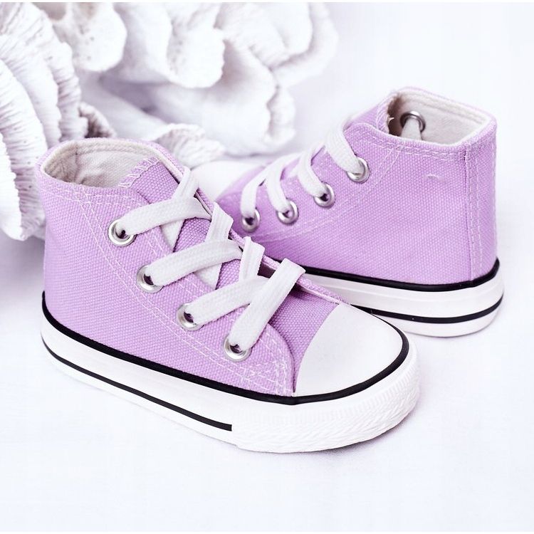 FRROCK Children's High Sneakers Violet Filemon 1