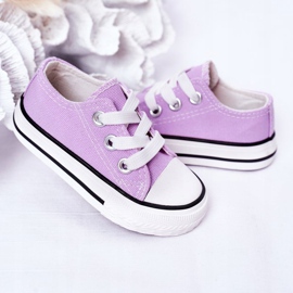 FRROCK Children's Classic Purple Filemon Sneakers 1