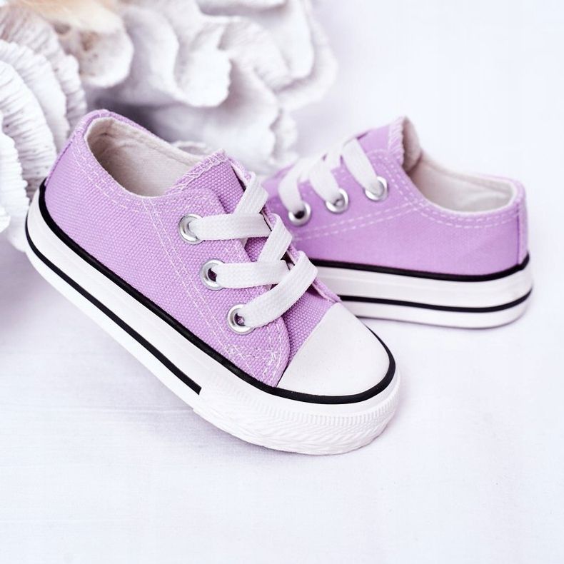FRROCK Children's Classic Purple Filemon Sneakers 1