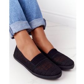 Openwork Slip-On Black Chillout Sneakers 1