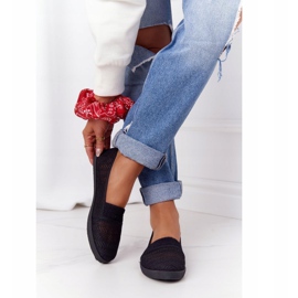 Openwork Slip-On Black Chillout Sneakers 2