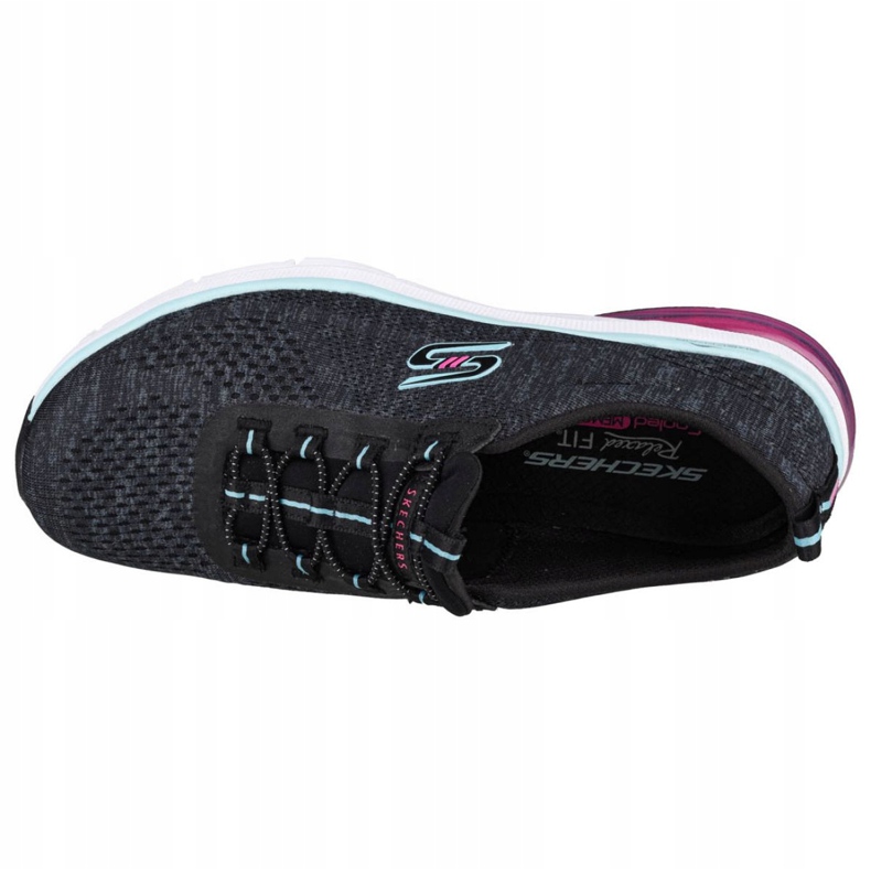 Skechers Skech-Air Edge Brite Times W 104057-BKAQ black red 2