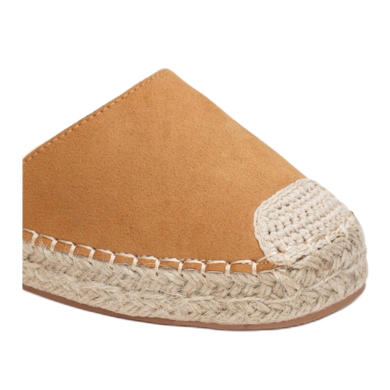 Women's espadrille sandals 2331-68-camel beige 4
