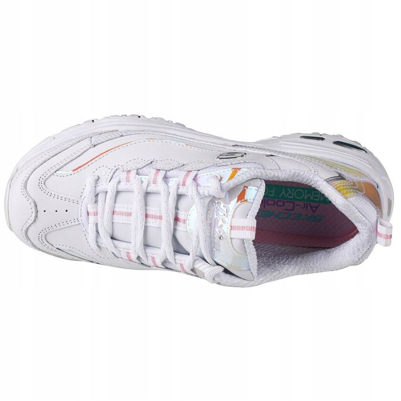 Skechers D'Lites Pearly Glow W 149142-WHT Shoes white 2 Skechers D'Lites Pearly Glow W 149142-WHT Shoes white 2