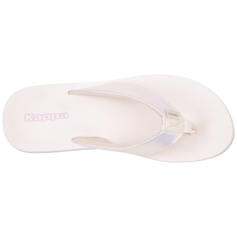Kappa white women's slippers 242979 1017 multicolored 1