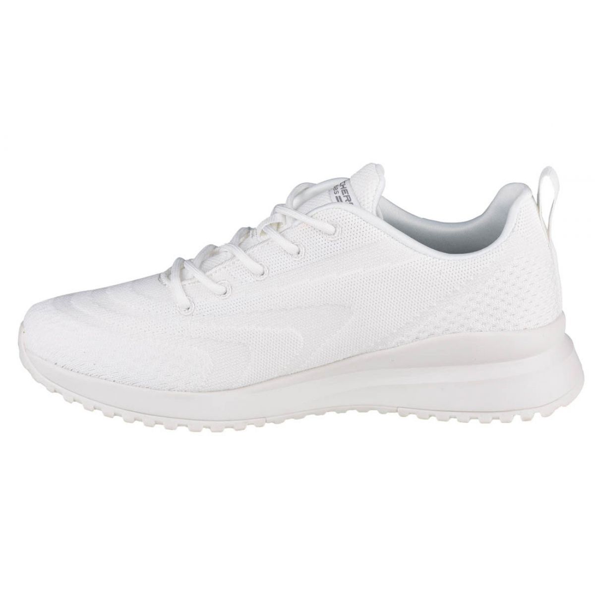 Skechers bobs hot sale squad white