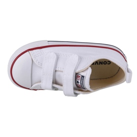 Converse Chuck Taylor All Star 2V Ox Jr 769029C white navy blue 2