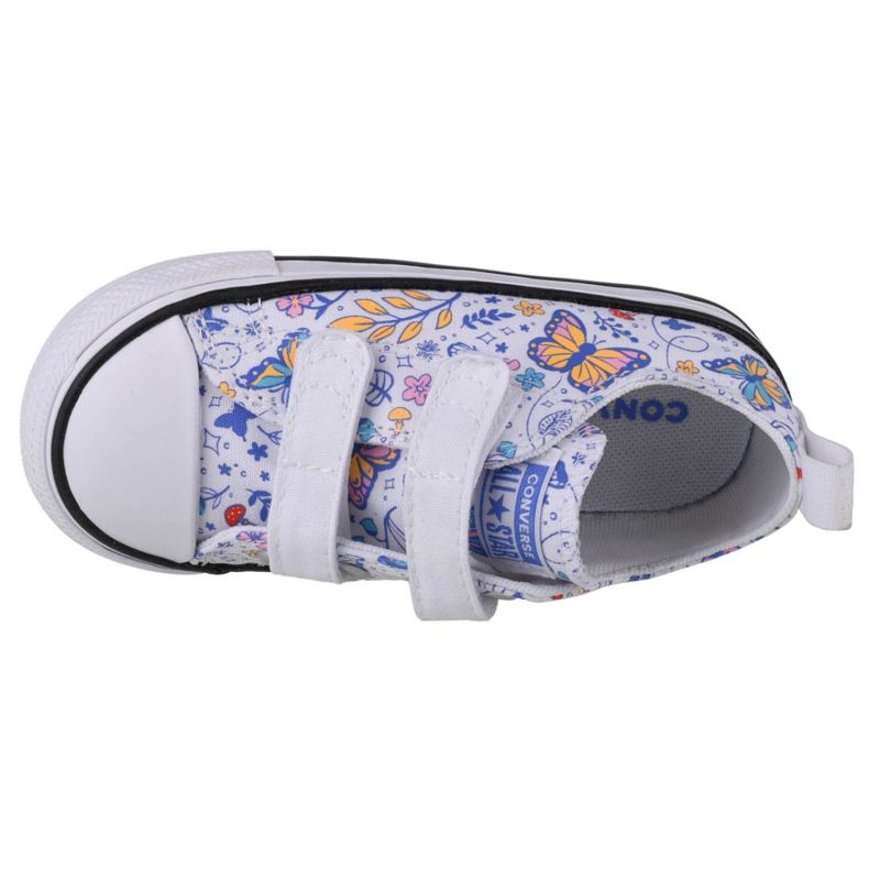 Converse Chuck Taylor All Star 2V Ox Jr 770655C white navy blue 2 Converse Chuck Taylor All Star 2V Ox Jr 770655C white navy blue 2