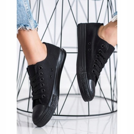 SHELOVET Sports Black Sneakers 1 SHELOVET Sports Black Sneakers 1