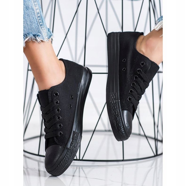 SHELOVET Sports Black Sneakers 1 SHELOVET Sports Black Sneakers 1