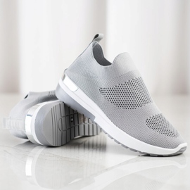 SHELOVET Slip On Sneakers grey 1