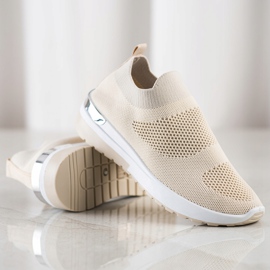 SHELOVET Slip On Sneakers beige 1