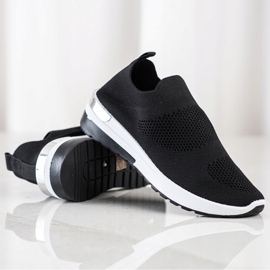 SHELOVET Slip On Sneakers black 1