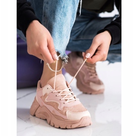 SHELOVET Casual Powder Sneakers pink 2
