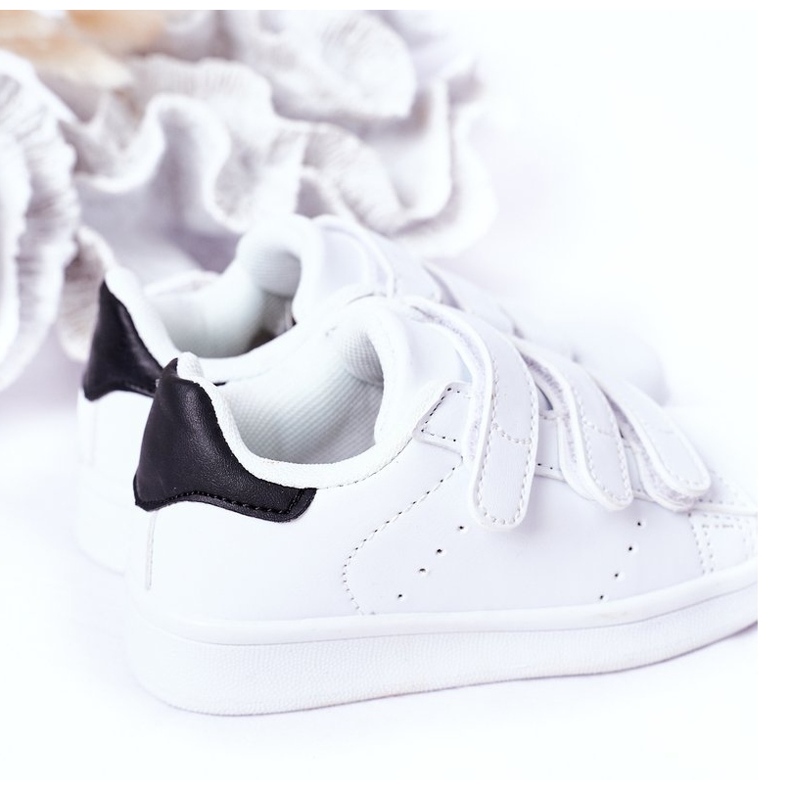 FR1 Children's sports shoes with Velcro black and white Fifi 1 FR1 Children's sports shoes with Velcro black and white Fifi 1