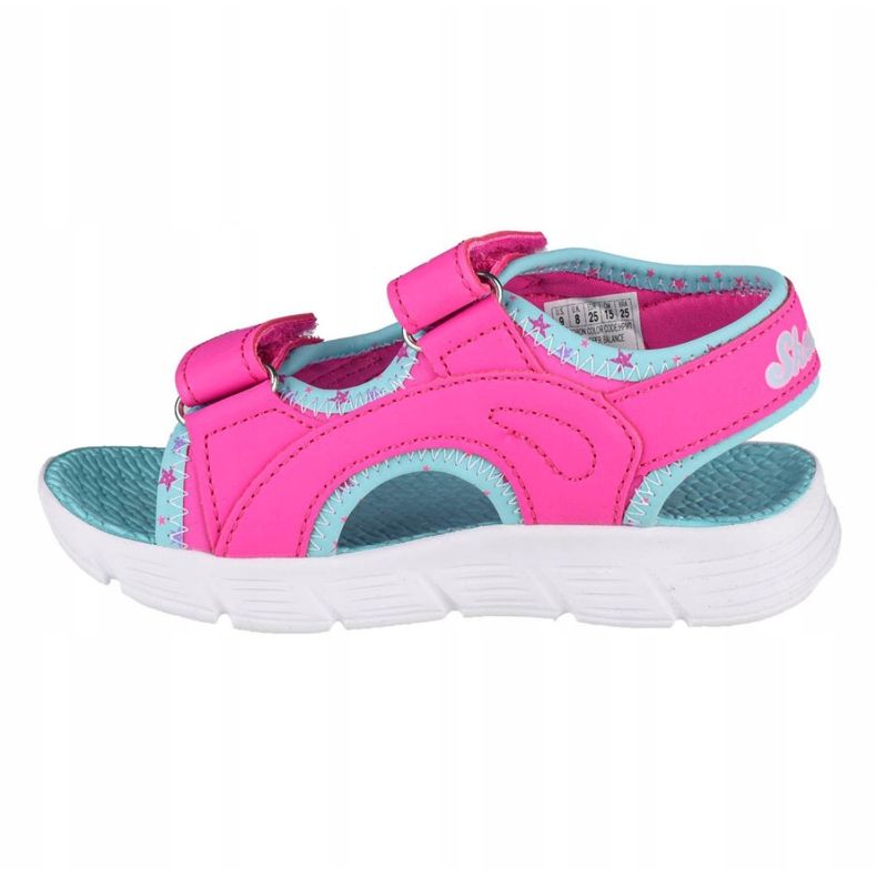 Skechers C-Flex Sandal-Star Zoom Jr 86980N-HPMT blue pink 1