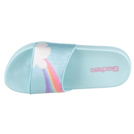 Skechers Sunny Slides-Dreamy Steps Jr 86994L-LBMT blue 2