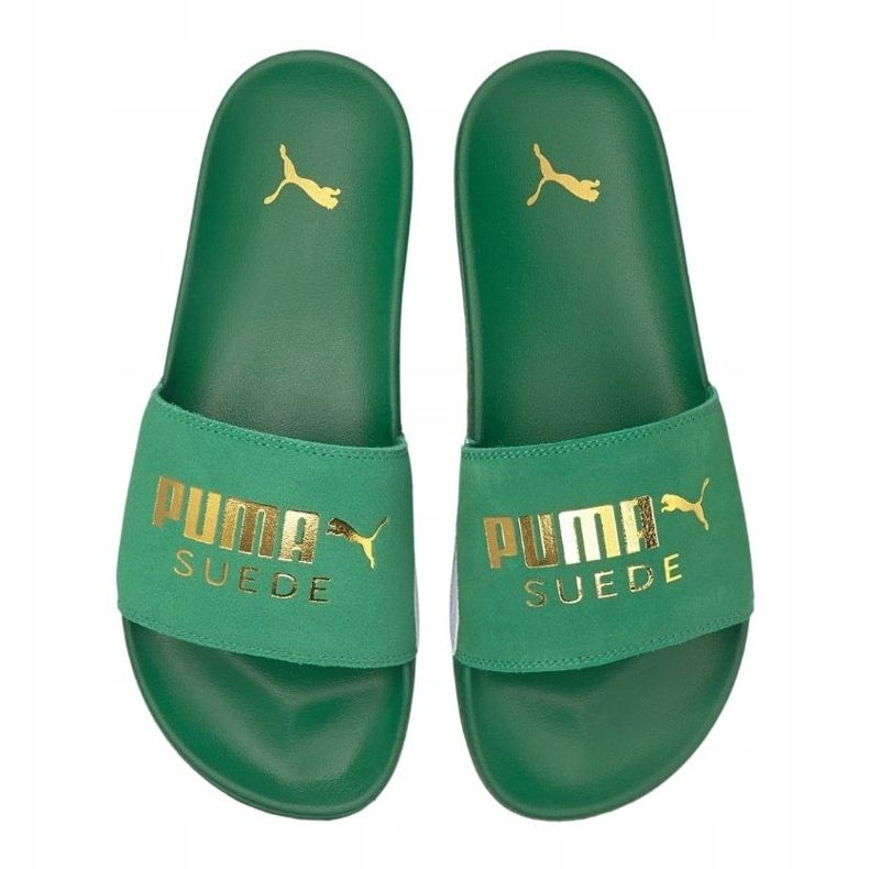 Puma Leadcat Ftr Suede Classic slippers green 372277 10 1