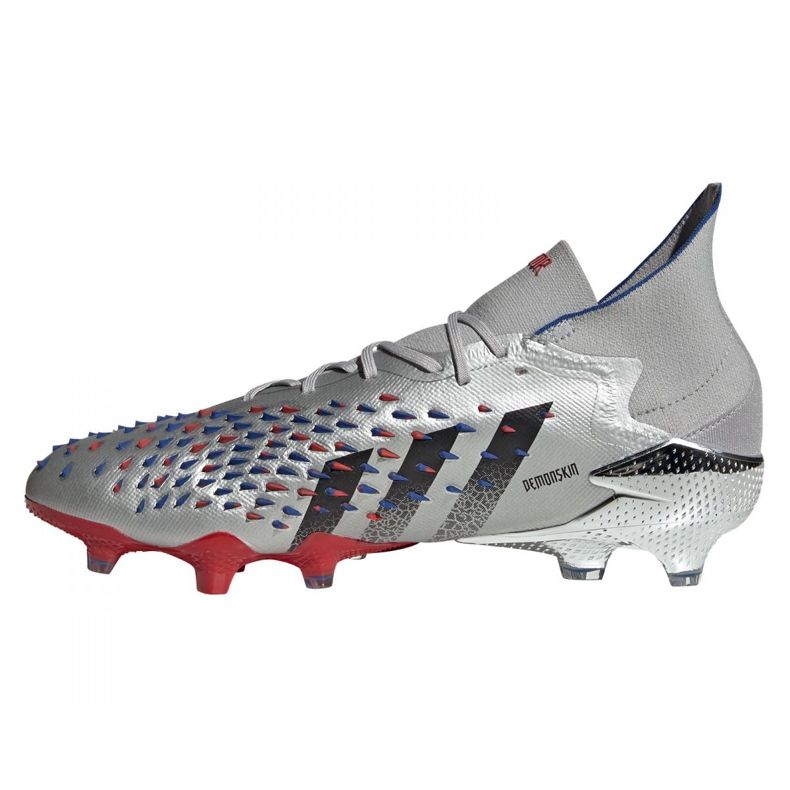 Adidas Predator Freak.1 Fg M FY1050 football boots grey silver 1